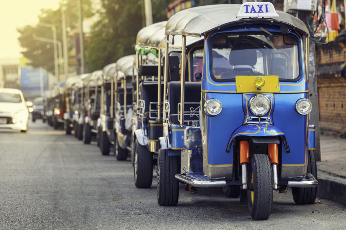 Tuk-tuks in Chiang Mai