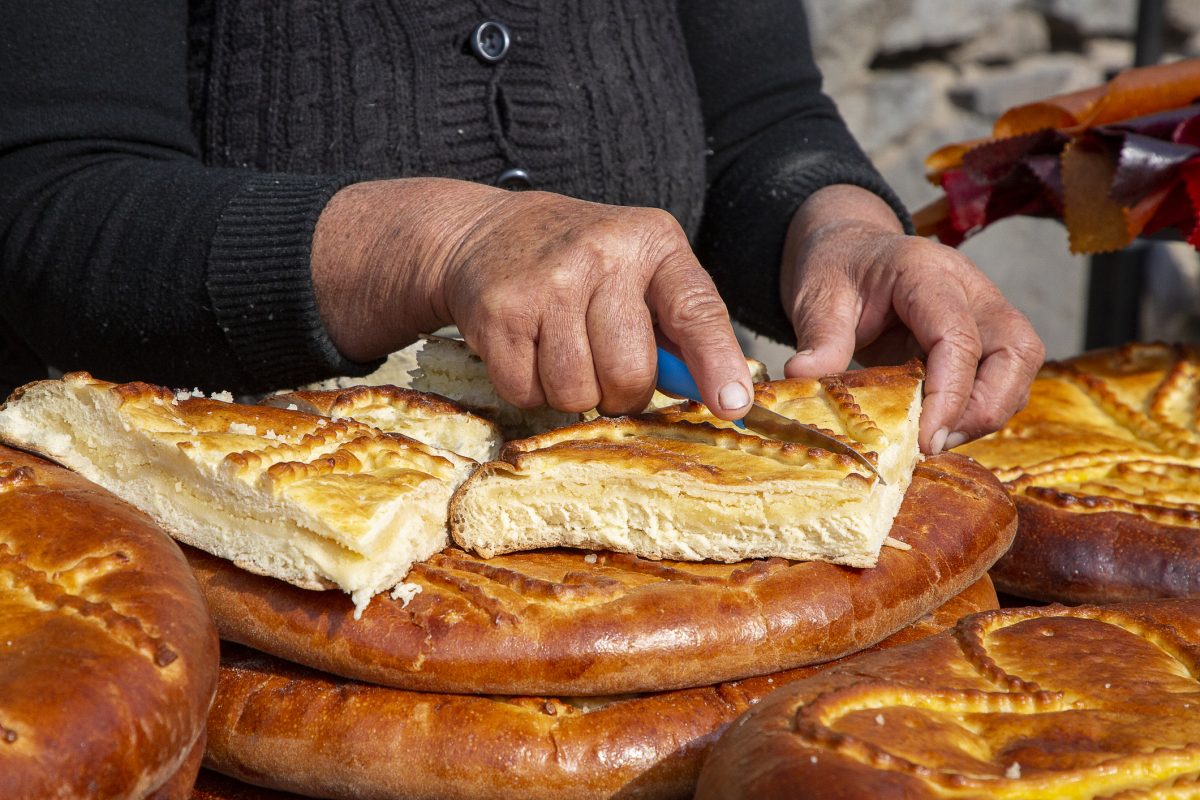 Armenian Gata Bread in Armenia