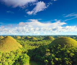 View of The Chocolate Hills. Bohol, Philippines