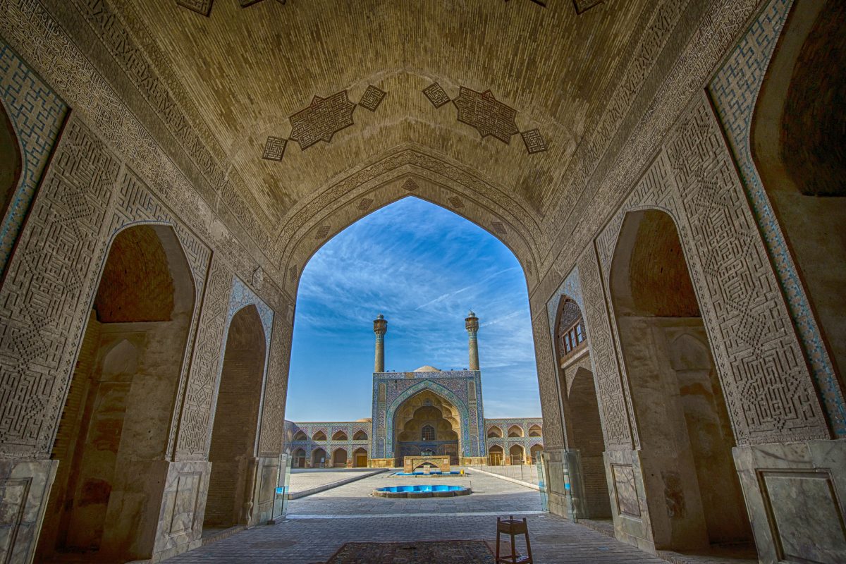 Jameh or Friday Mosque of Isfahan, Iran